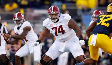 Texans to host 6-7, 352-pound Alabama All-American offensive tackle Kadyn Proctor for visit