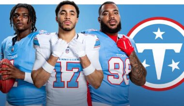 Tennessee Titans lean hard into Oilers aesthetic with new uniforms