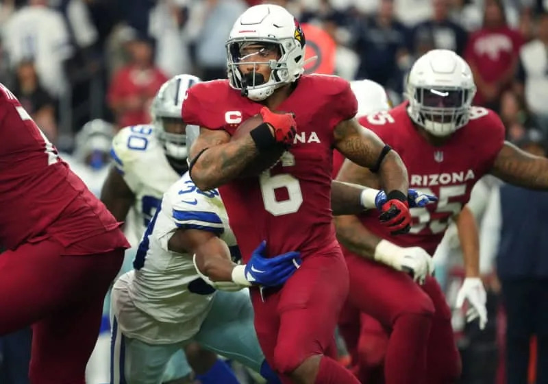 Syndication: Arizona Republic Arizona Cardinals running back James Conner 6. EDITORIAL USE ONLY PUBLICATIONxINxGERxSUIxAUTxONLY Copyright: xJoexRondone/ThexRepublicx USATSI_21501201