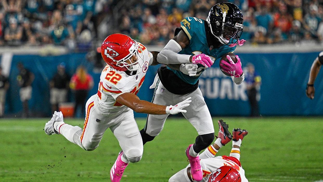 Travis Hunter pushed out