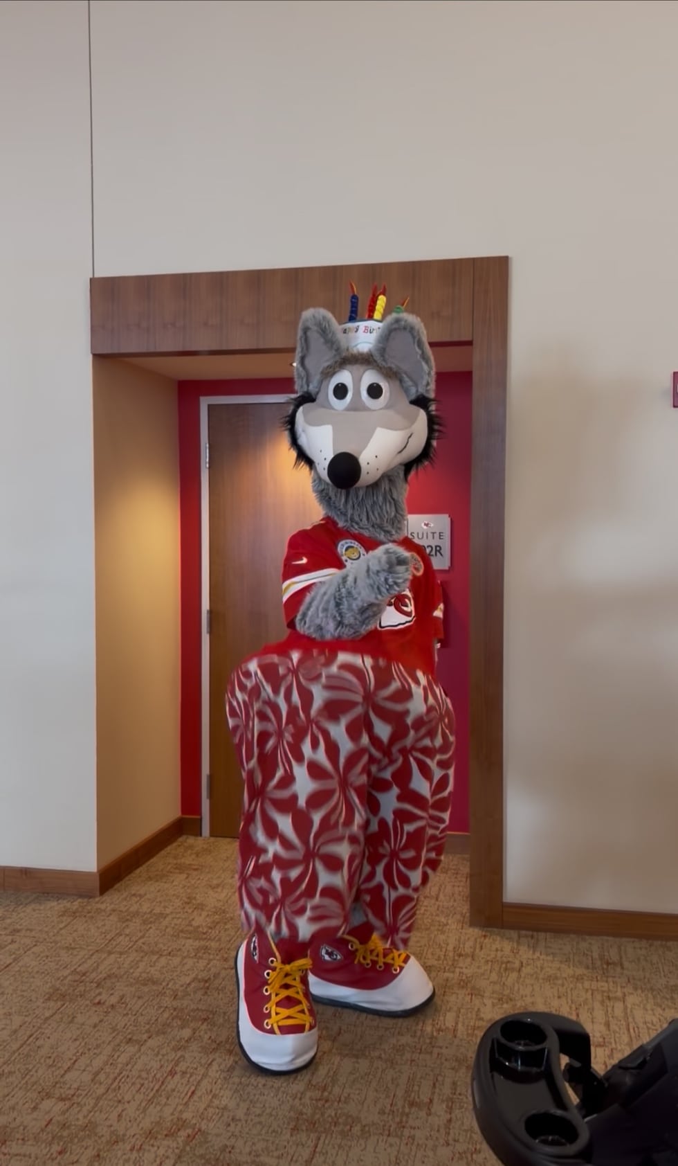 KC Wolf made appearances throughout both sessions.