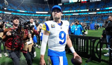 Sean McVay says Los Angeles Rams having 'great dialogue' with Matthew Stafford over new deal