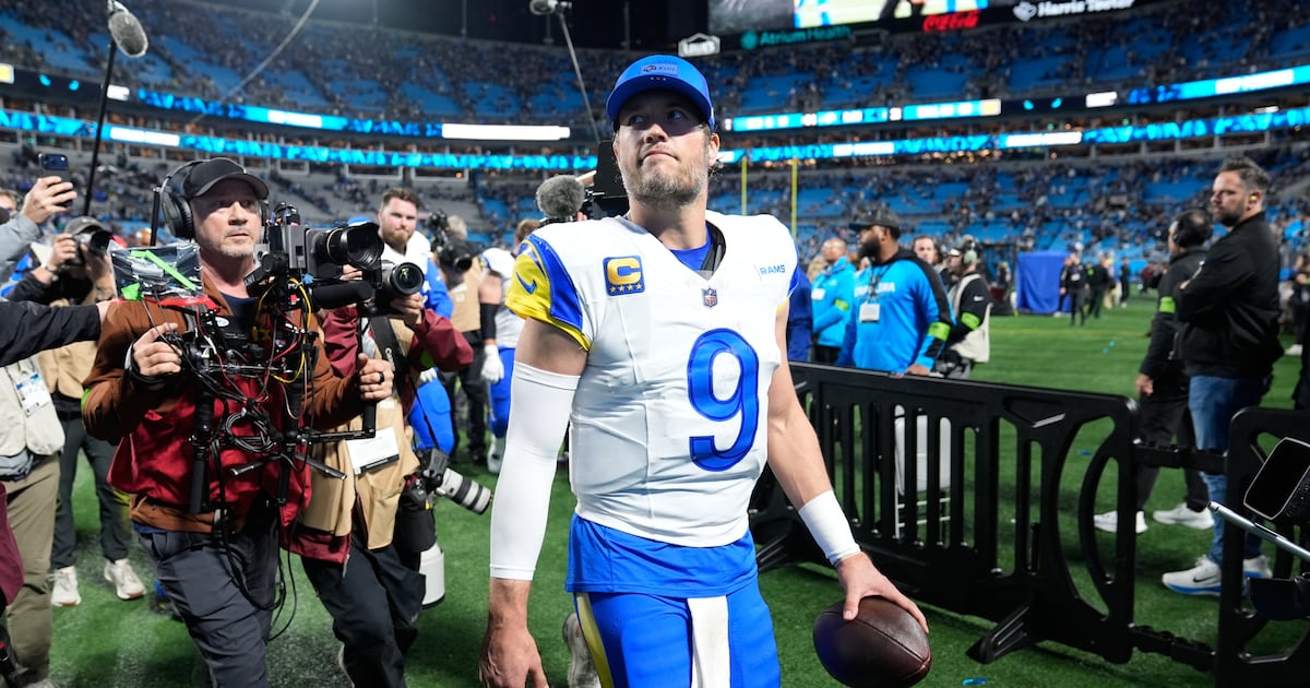 Sean McVay says Los Angeles Rams having 'great dialogue' with Matthew Stafford over new deal