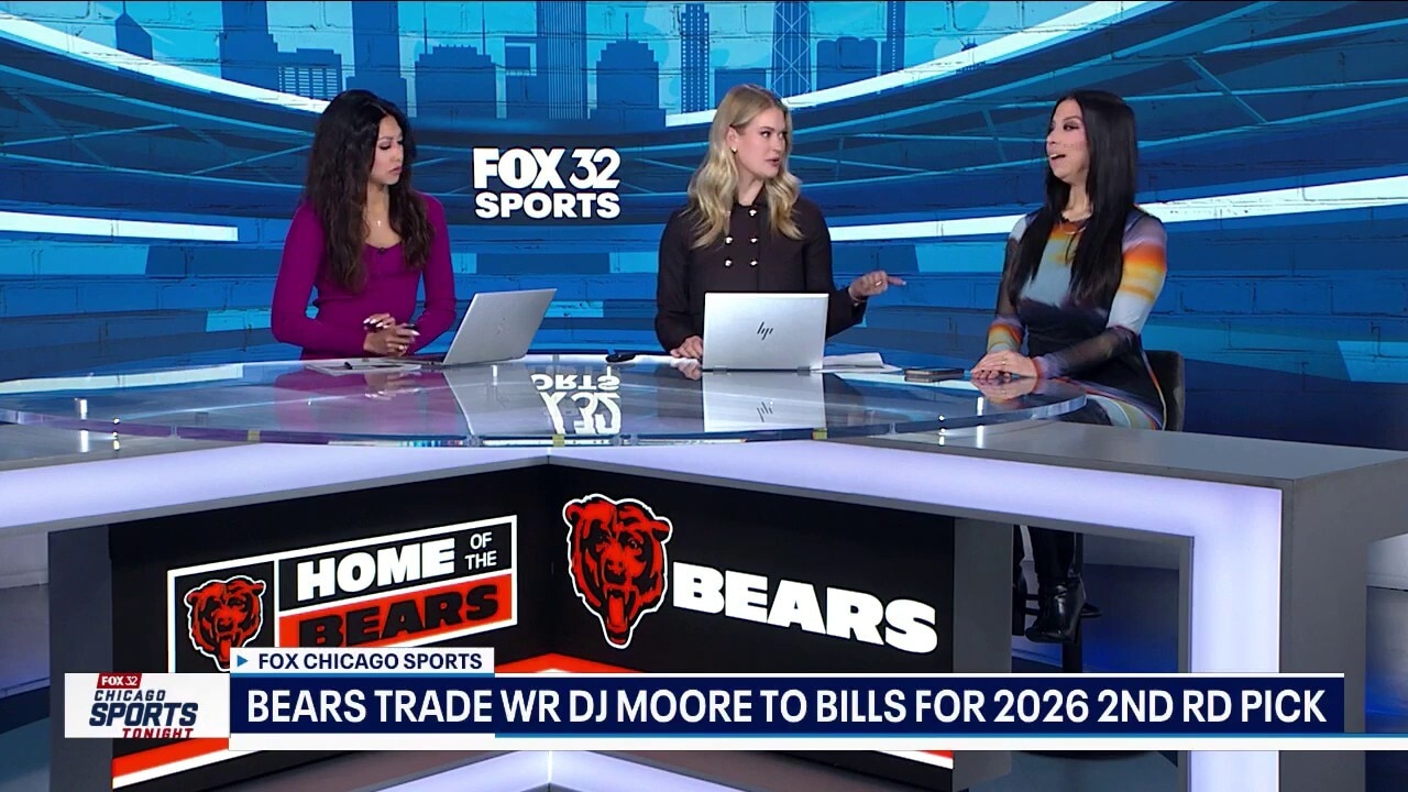 What DJ Moore's trade means for Luther Burden III, the Bears and more | Chicago Sports Tonight
