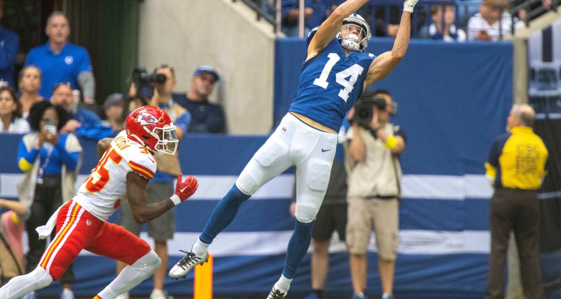 Tennessee Titans, Alec Pierce named a best potential player-team fit