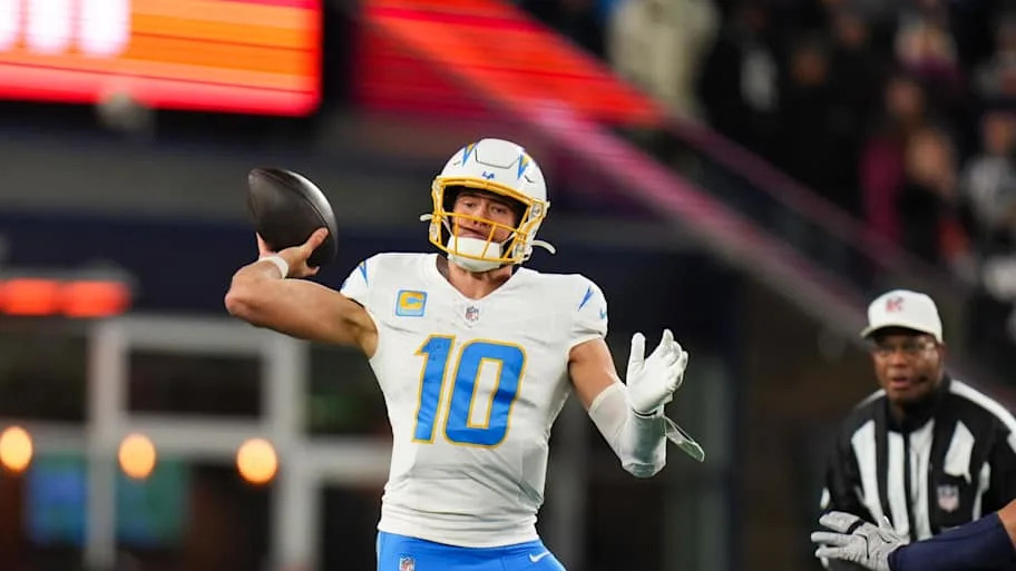Los Angeles Chargers quarterback Justin Herbert