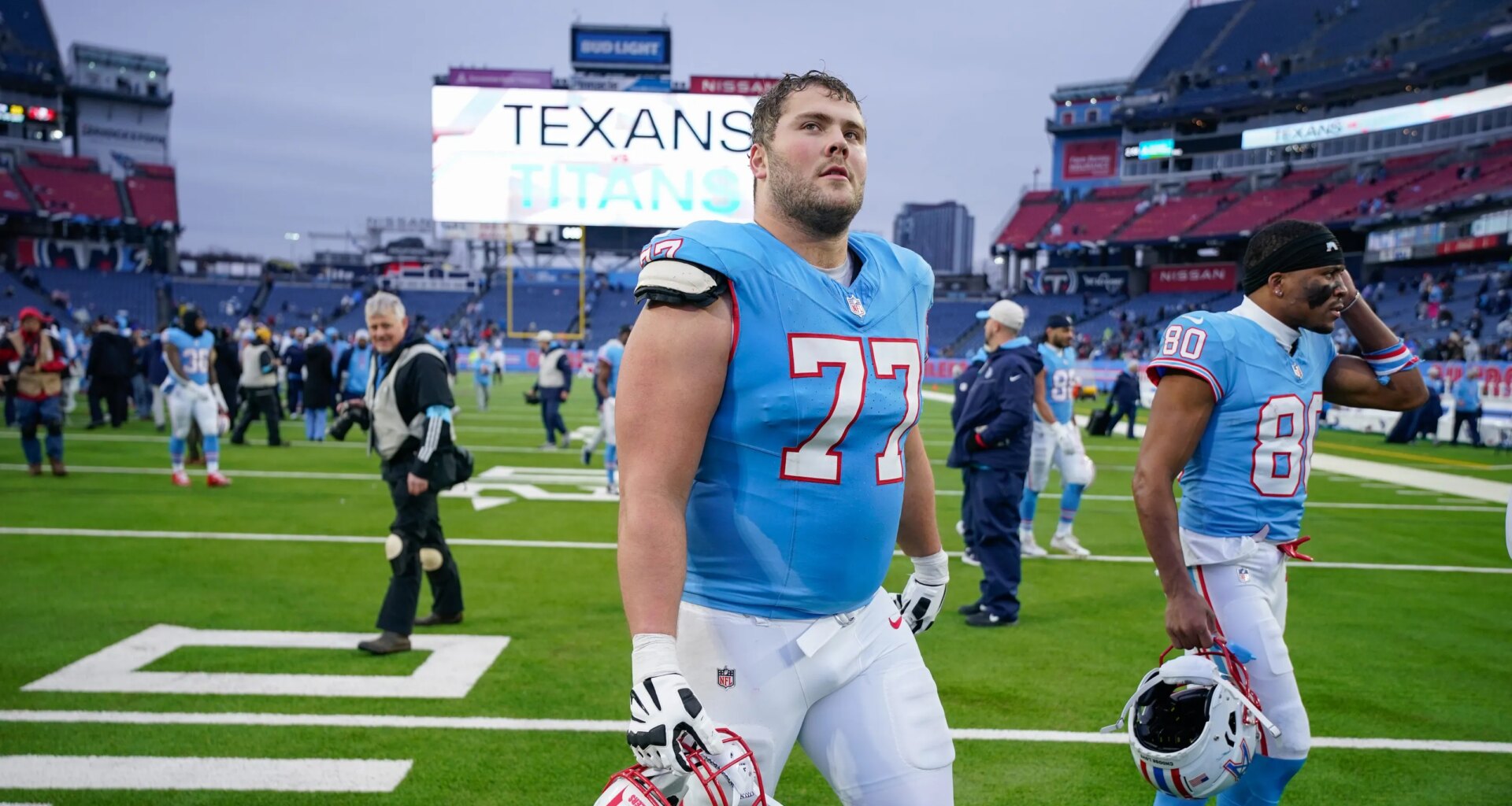 Tennessee Titans get fifth-year option price tag for Peter Skoronski