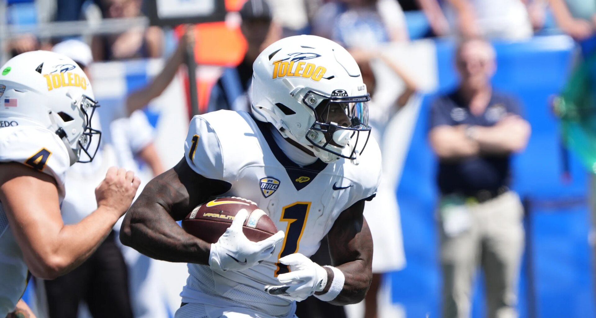 No. 34, Toledo RB Chip Trayanum