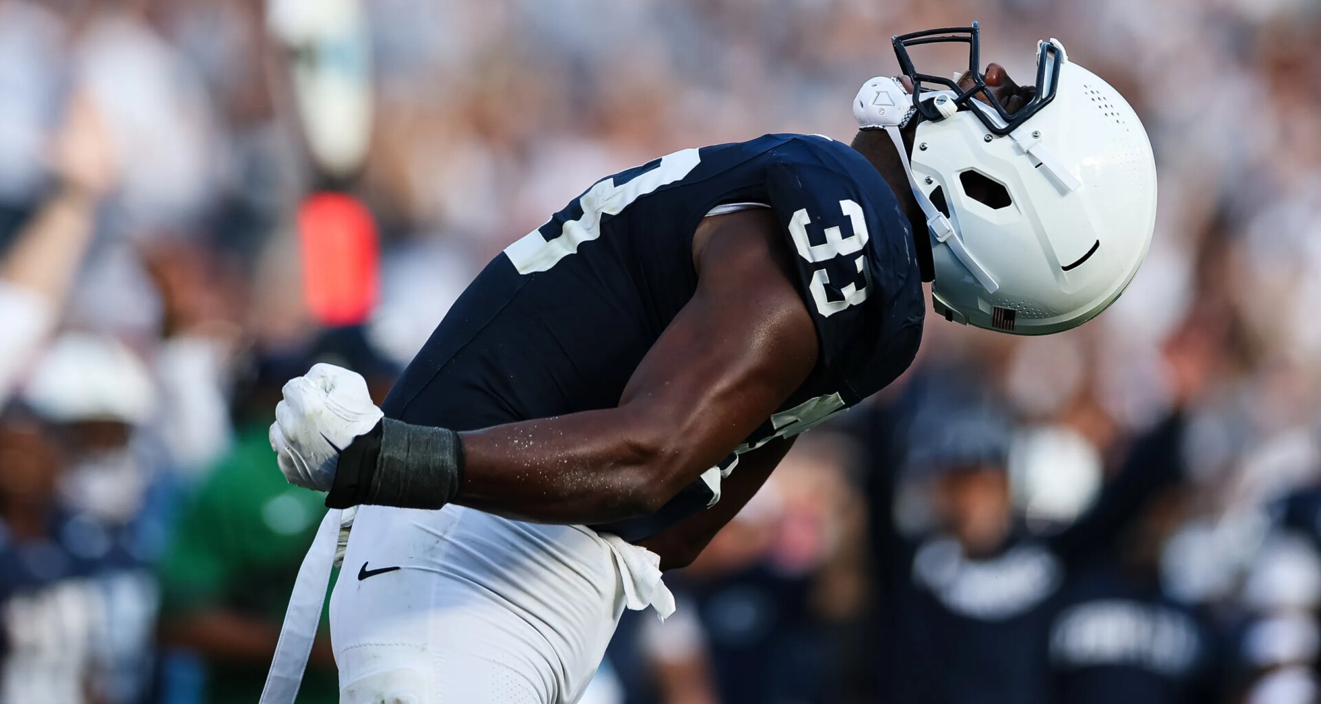 No. 44, Penn State DE Dani Dennis-Sutton