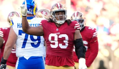 49ers reportedly won't tender DL Kalia Davis