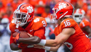 Travis Etienne on no longer playing with Clemson, Jaguars teammate