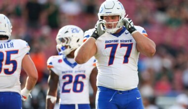 No. 55, Boise State OL Kage Casey