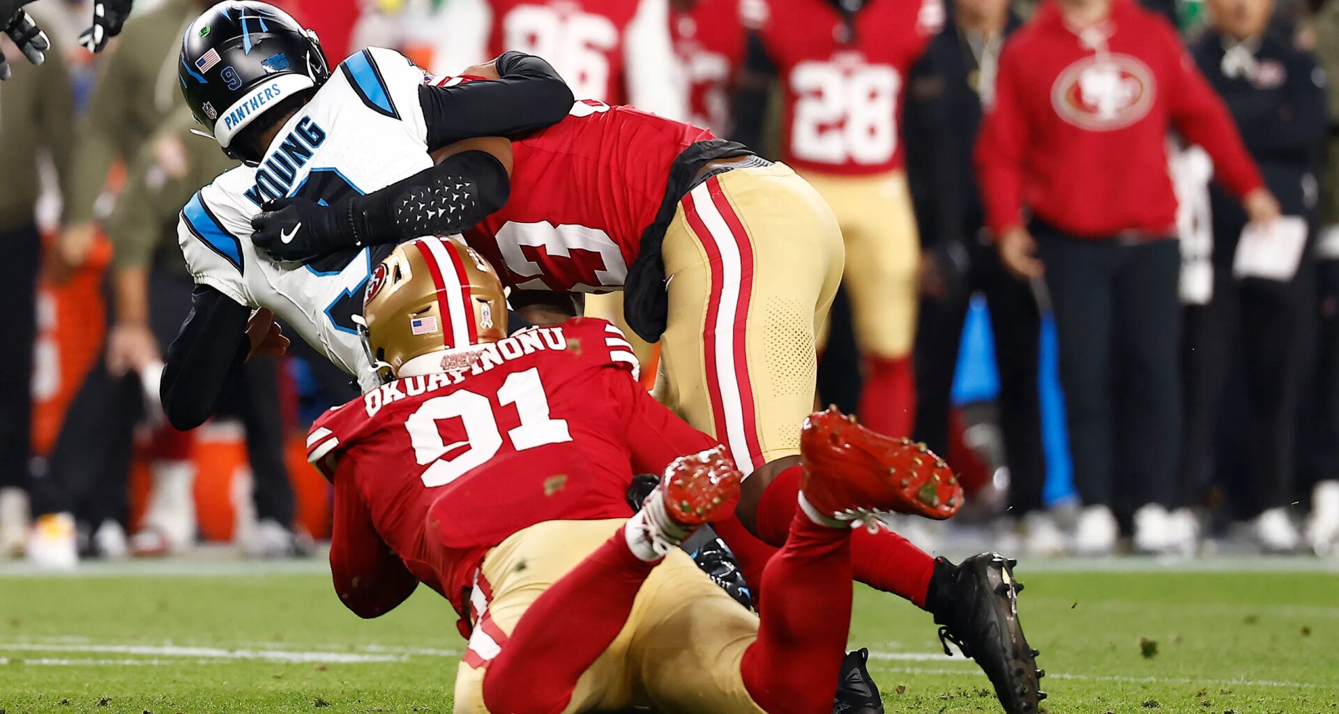 49ers keep DE Sam Okuayinonu on reduced contract