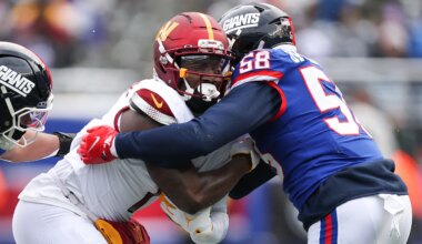 Giants release starting LB Bobby Okereke