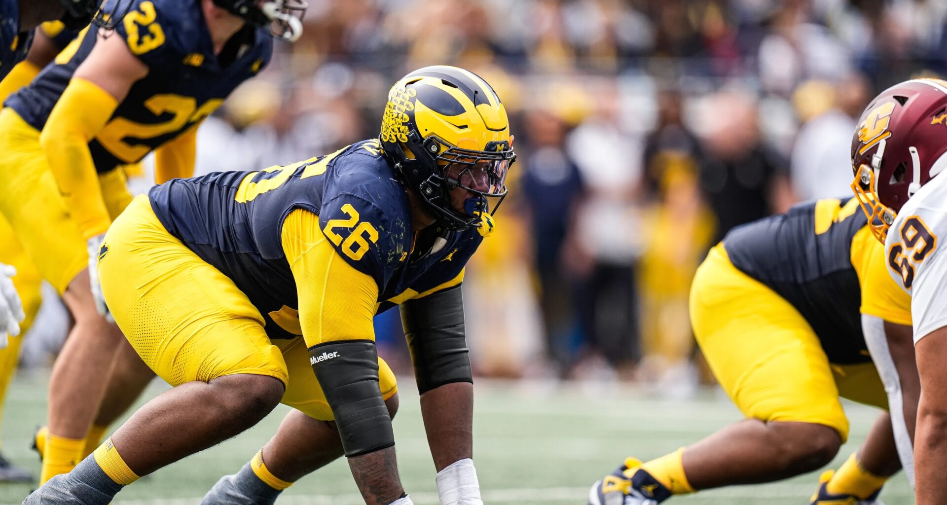 No. 56, Michigan DT Rayshaun Benny
