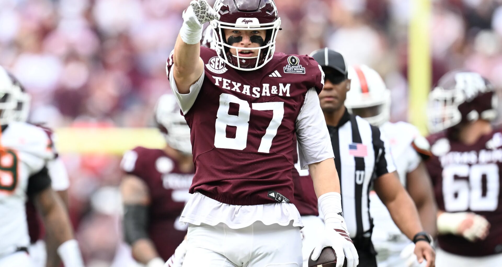 No. 36, Texas A&M TE Nate Boerkircher