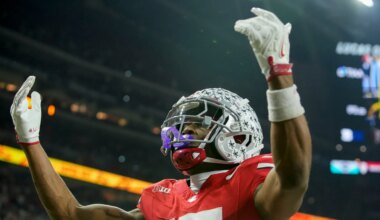 Browns host Ohio State playmaker Carnell Tate on 2026 NFL Draft visit