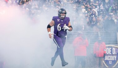 Tyler Linderbaum is No. 2 on a top 100 players list