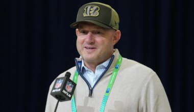 NFL mock draft features Bengals sprinting to podium