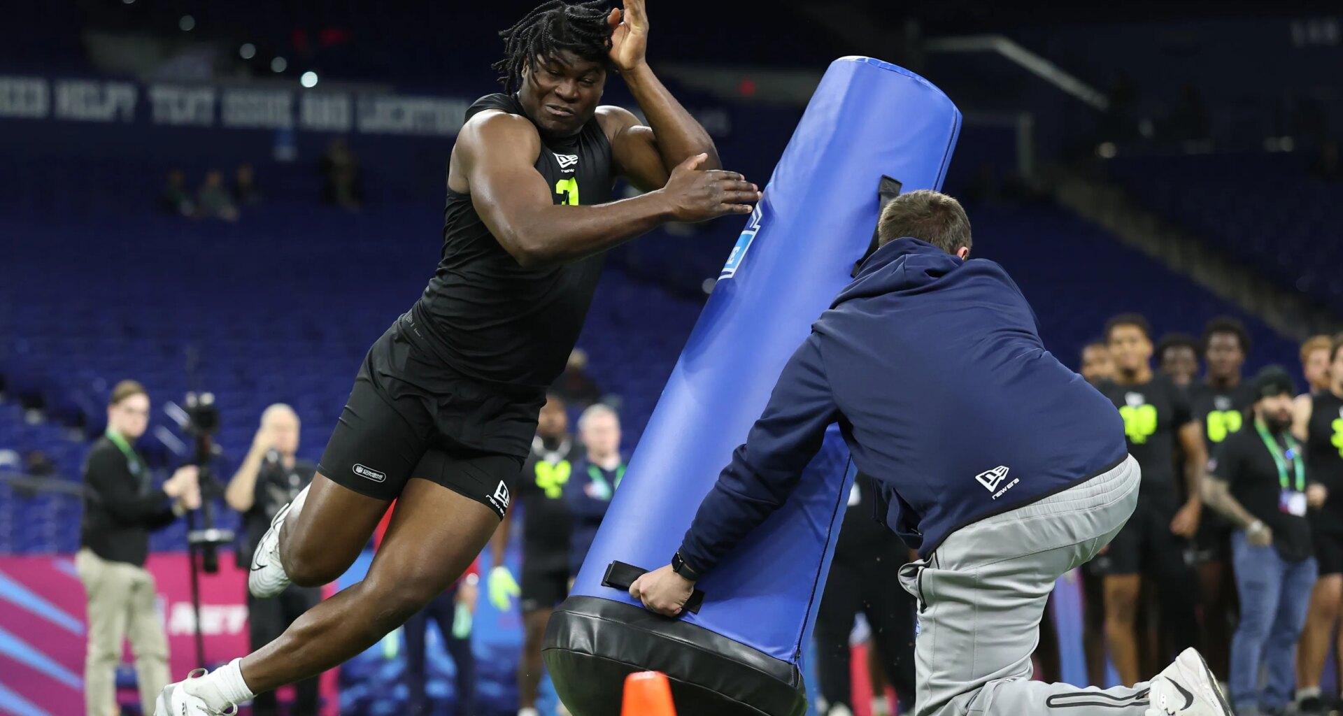 Titans land dynamic edge rusher in latest The Athletic mock draft