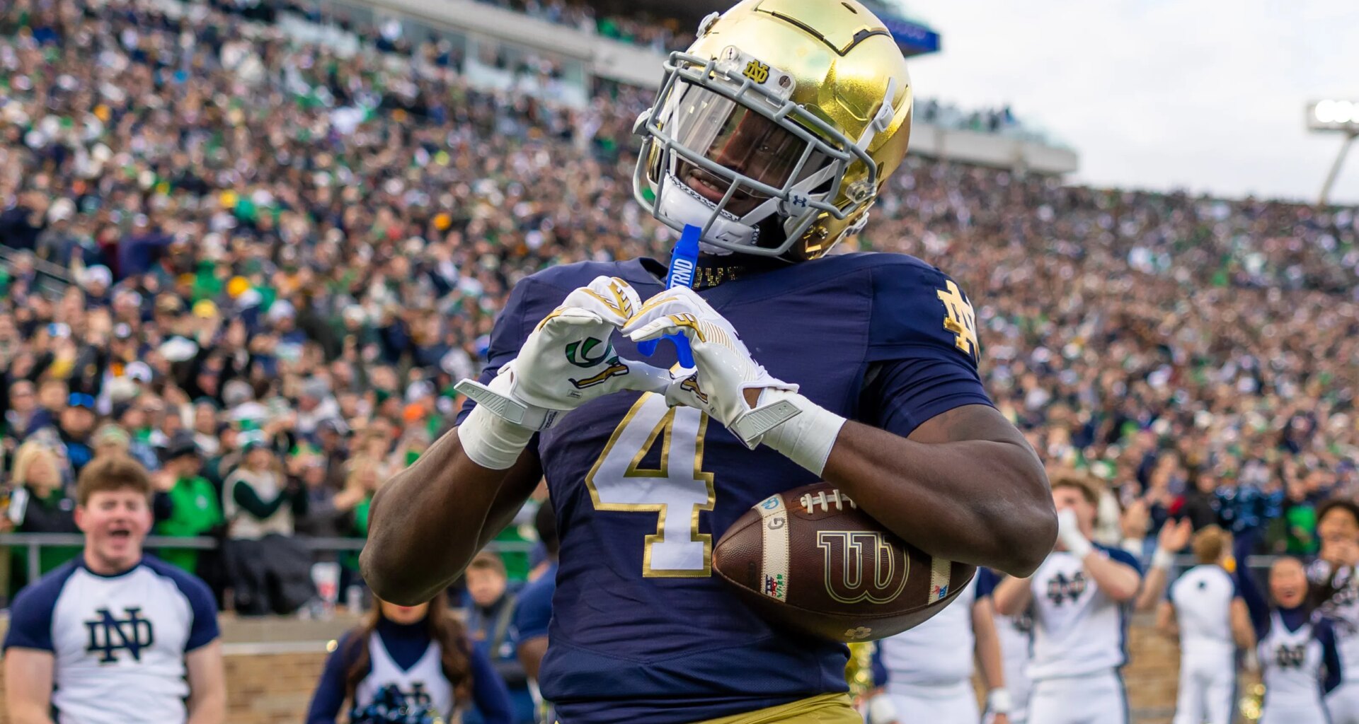 Arizona Cardinals land RB Jeremiyah Love and picks in 3-round mock