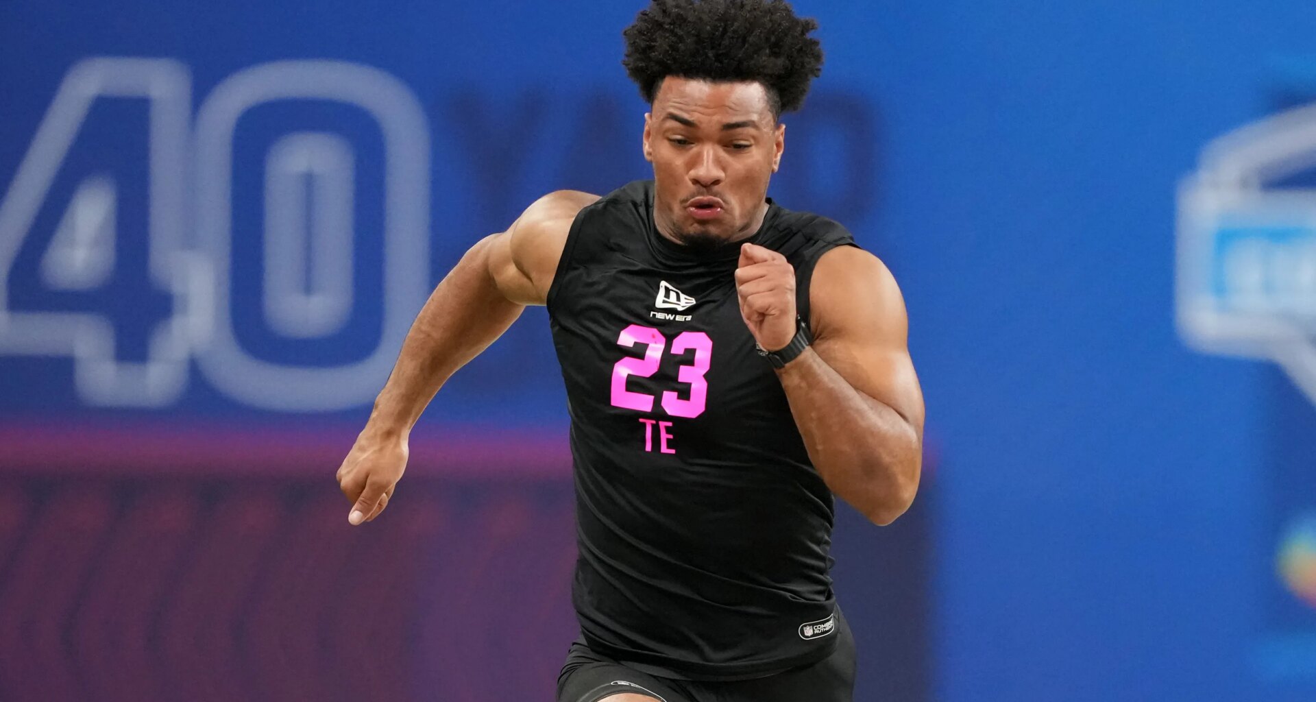 Top performers at tight end, including 40 times