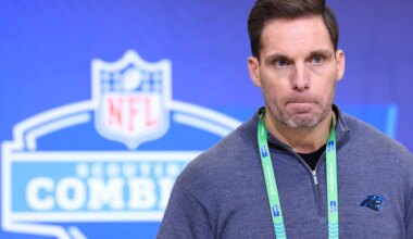 Panthers 'spending a lot of time' on OL options