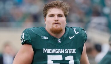 Matt Gulbin's official measurements at the 2026 NFL Scouting Combine