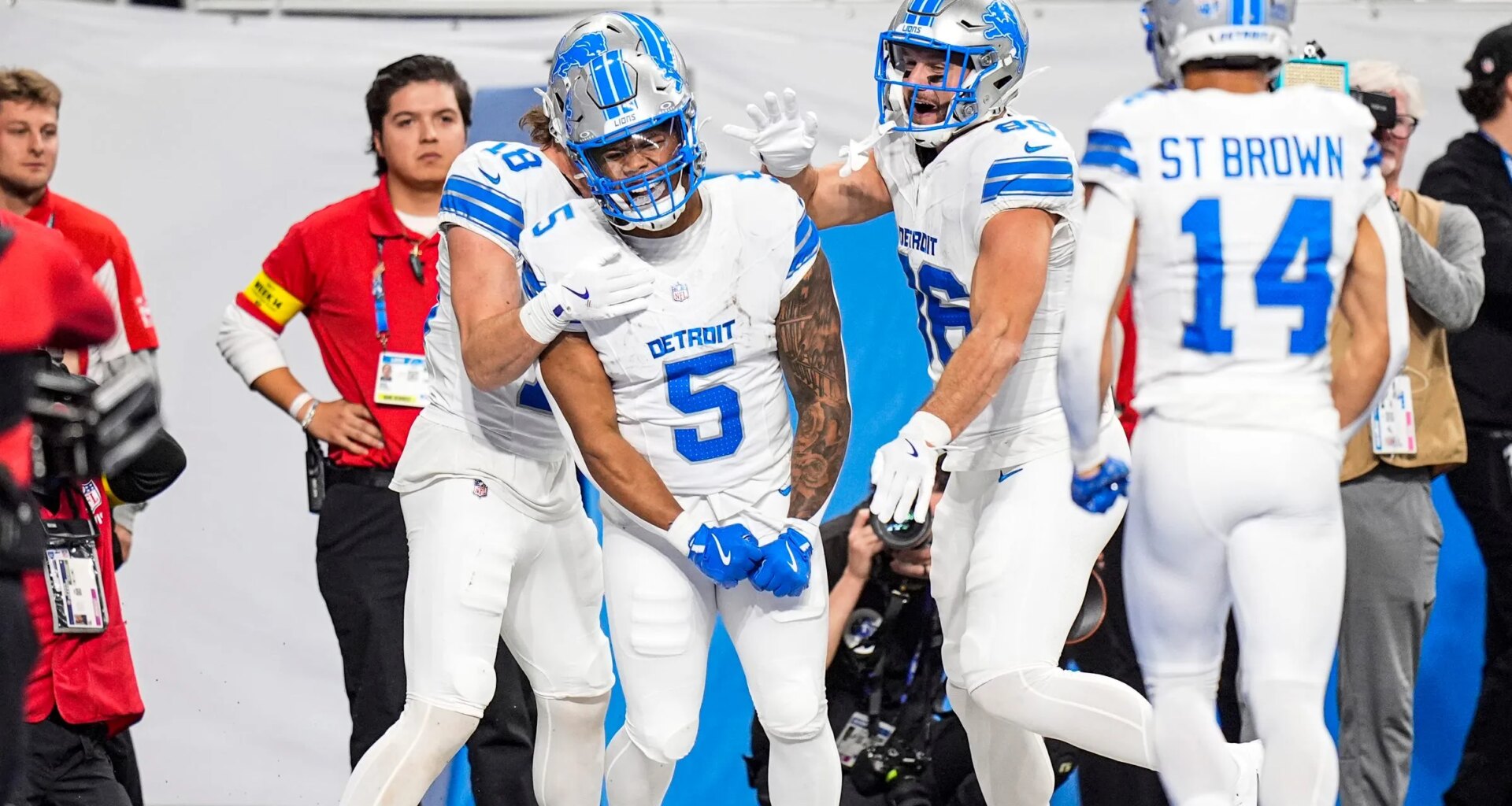 David Montgomery pens goodbye to Lions fans following trade to Texans