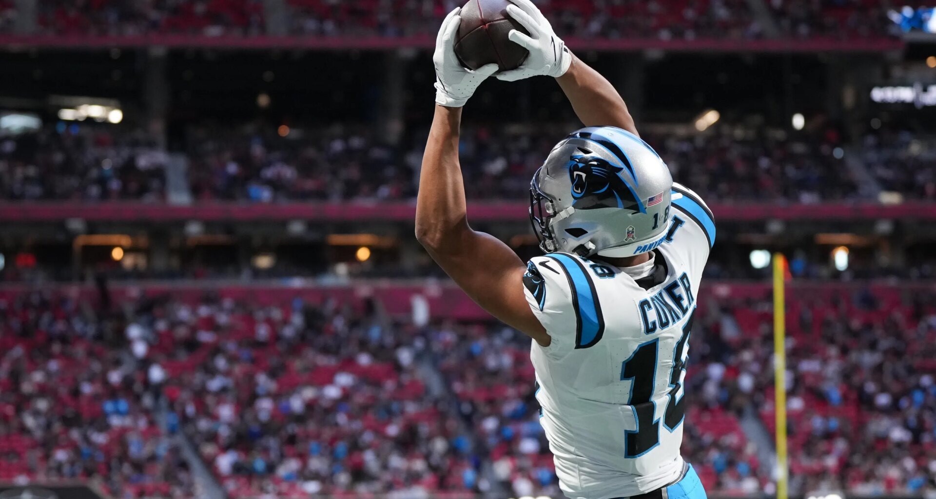 Panthers tender contracts to WRs Jalen Coker, Brycen Tremayne