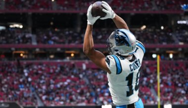 Panthers tender contracts to WRs Jalen Coker, Brycen Tremayne