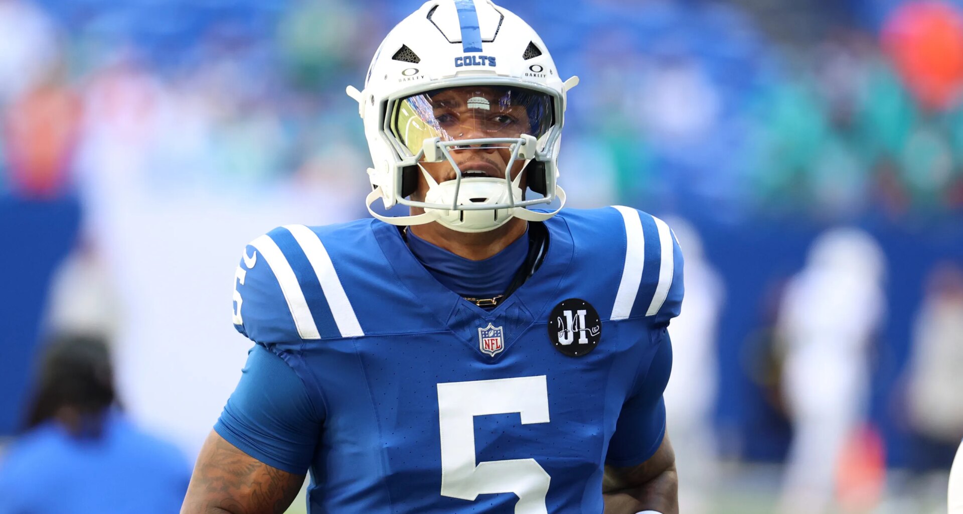 Colts' QB posts offseason workout video