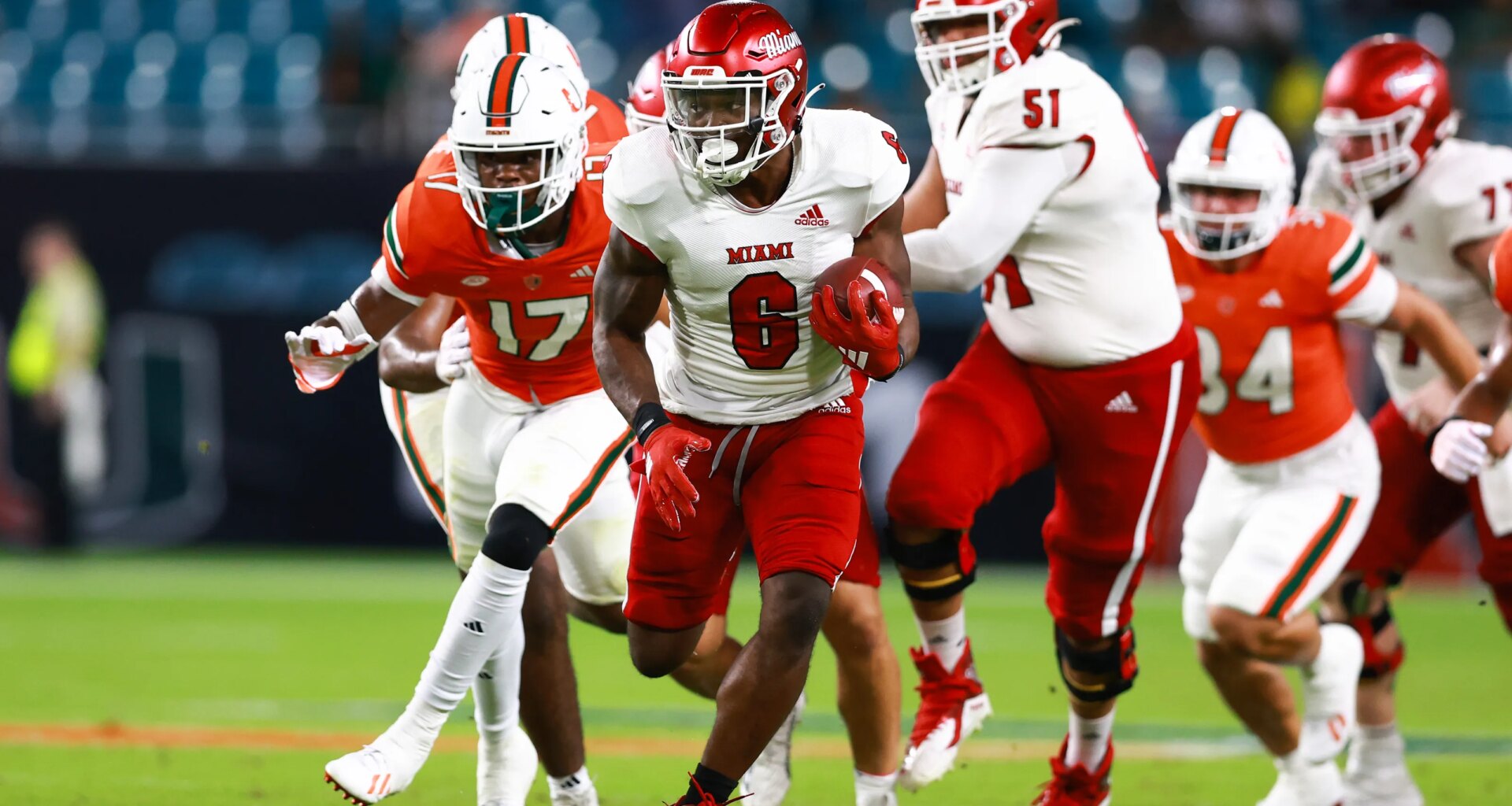 Tennessee Titans met with Miami(OH) RB Jordan Brunson at his Pro Day