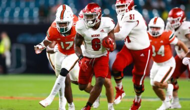 Tennessee Titans met with Miami(OH) RB Jordan Brunson at his Pro Day