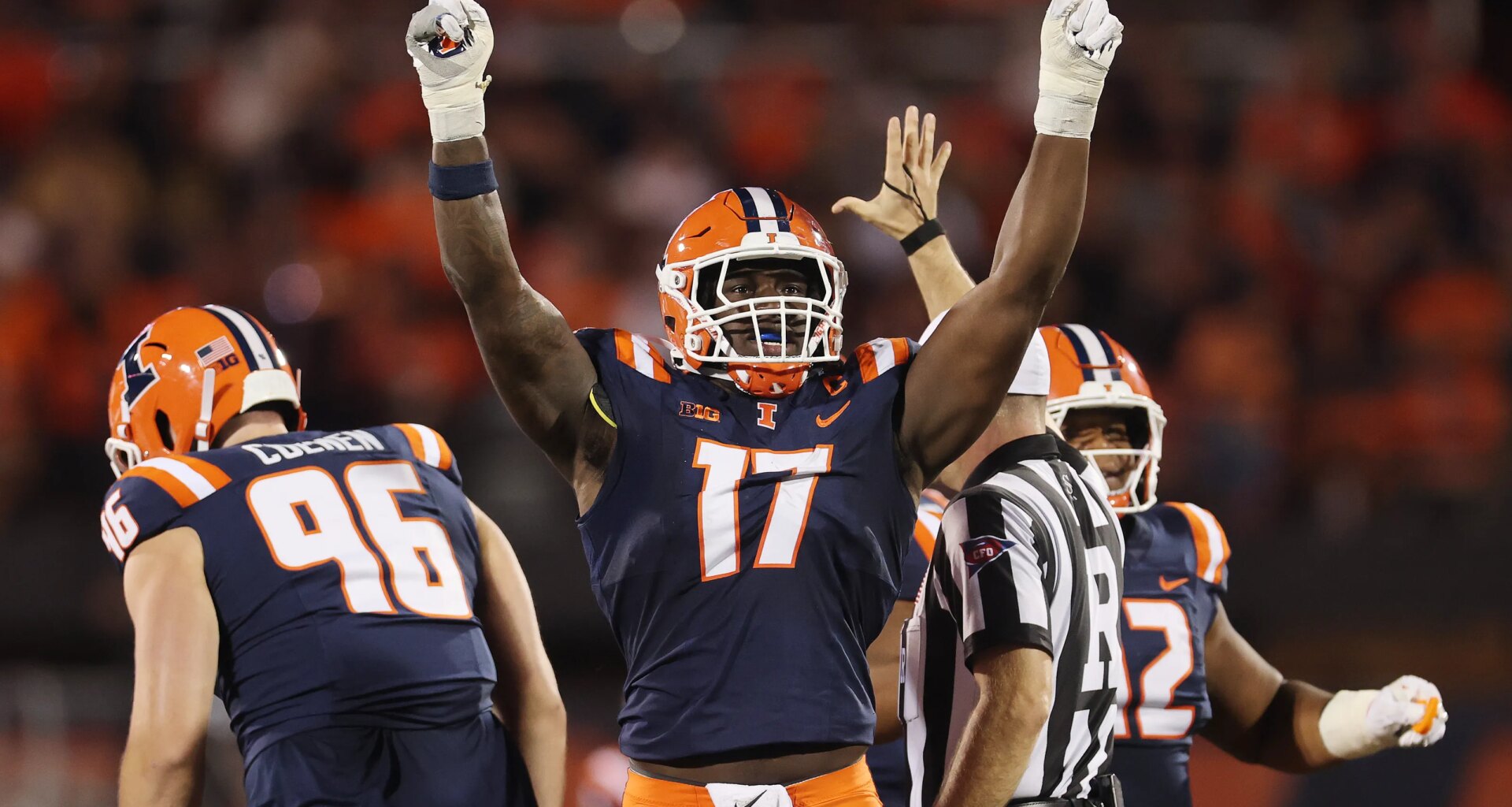Detroit Lions NFL draft medical preview: Gabe Jacas, Illinois EDGE