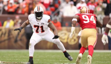 Detroit Lions host former Browns first-round OT on free agency visit