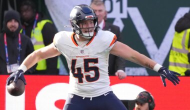 Broncos re-sign tight end Nate Adkins