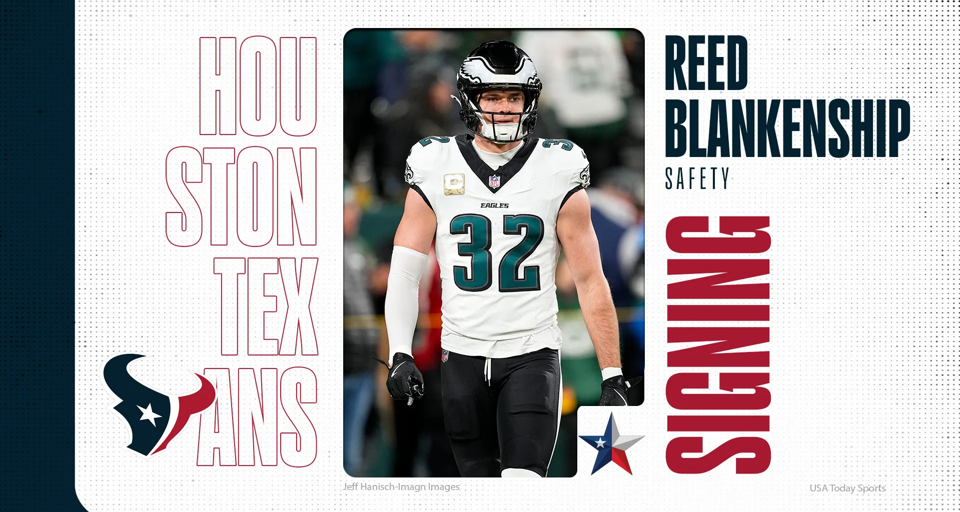 Eagles DB Reed Blankenship signs three-year, $24.75M deal