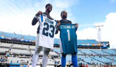 Saints RB Travis Etienne Jr. eager to sweep younger brother's Panthers