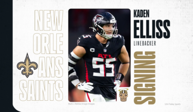 Saints sign their old backup, Falcons LB Kaden Elliss