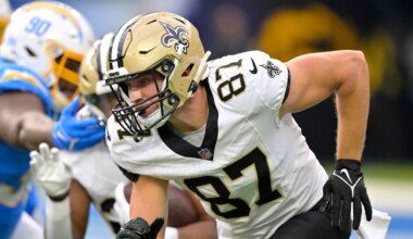 Grading the Texans' signing of Saints TE Foster Moreau's contact