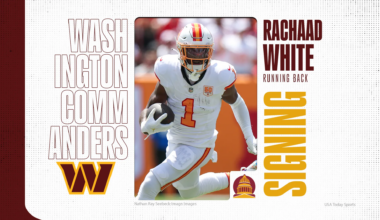 Washington Commanders sign former Buccaneers RB Rachaad White