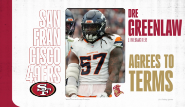 Dre Greenlaw signs with 49ers after being cut by Broncos