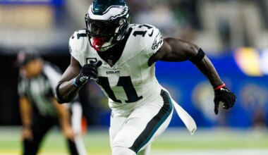 Eagles seek Patriots-Rams bidding war for A.J. Brown trade