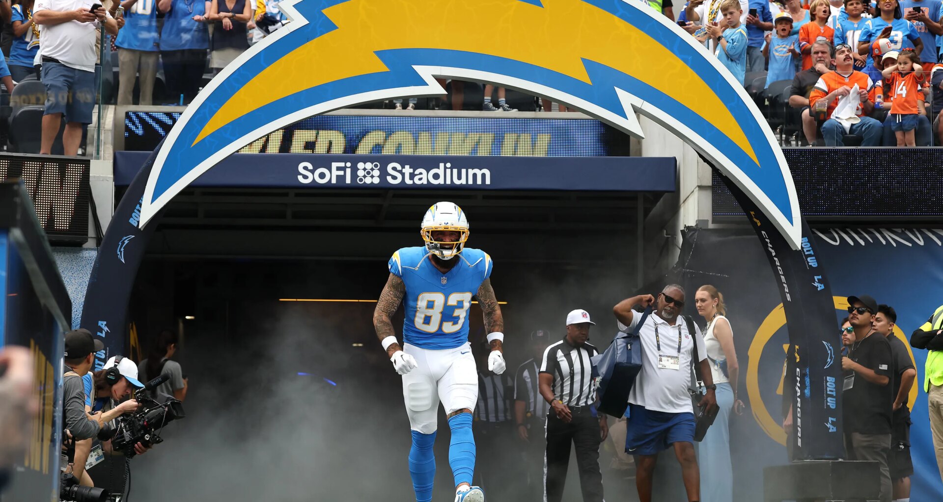 Lions ink former Chargers TE Tyler Conklin