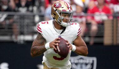 Former 49ers QB Trey Lance signs back with Chargers