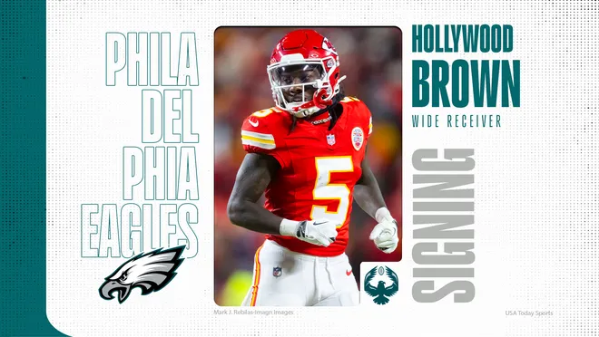 Eagles to sign Hollywood Brown