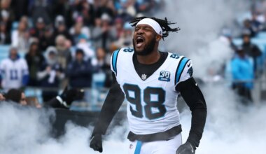 New Detroit Lions DE DJ Wonnum stats, PFF numbers