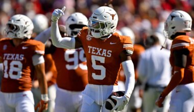 Atlanta Falcons met with Texas CB Malik Muhammad at combine