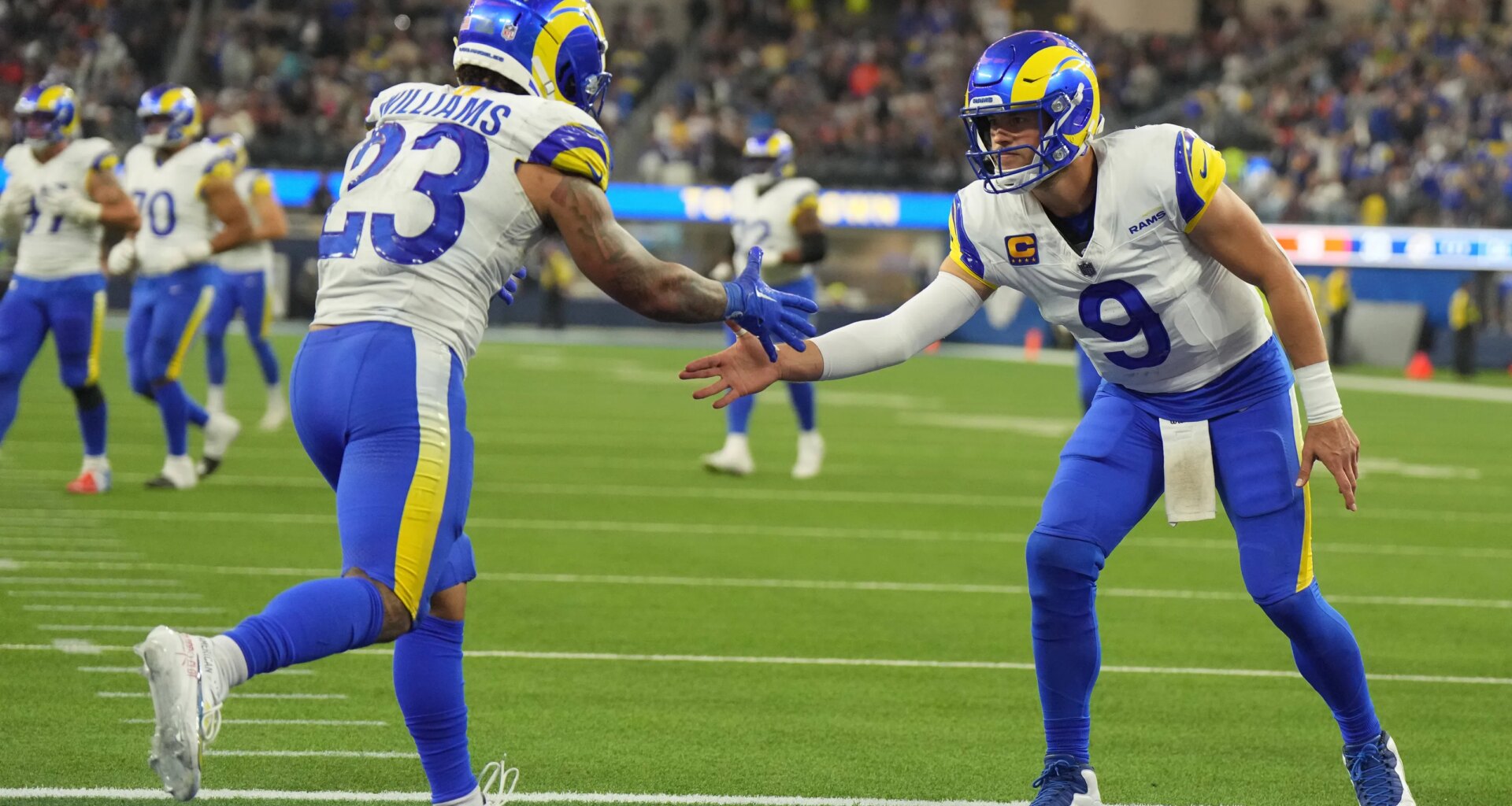 Rams players didn't know Matthew Stafford was announcing his return